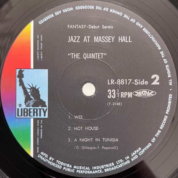 Jazz At Massey Hall = ジャズ・アット・マッセイ・ホール
