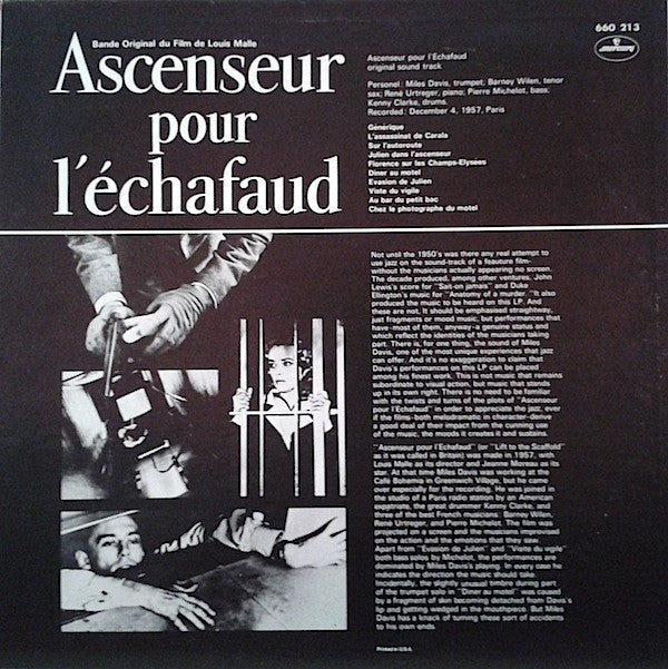 Ascenseur Pour L'Echafaud
