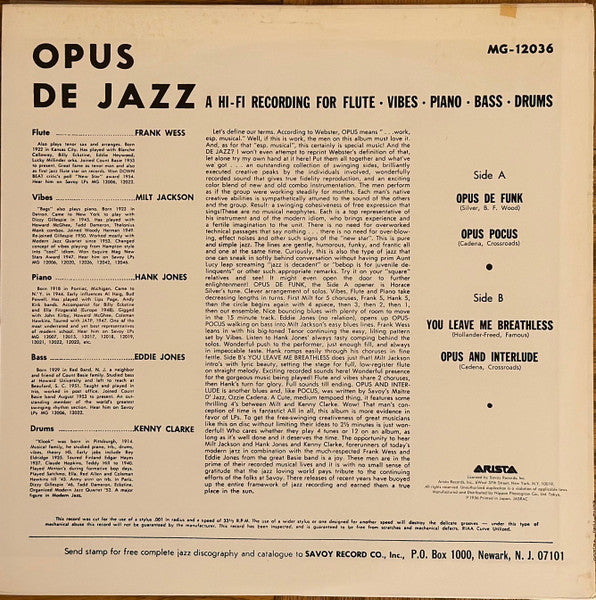 Opus De Jazz