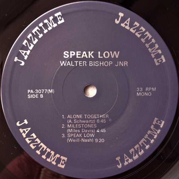 Speak Low = スピーク・ロウ