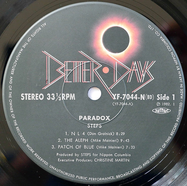 Paradox - Live At Seventh Avenue South