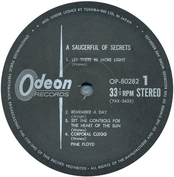 A Saucerful Of Secrets