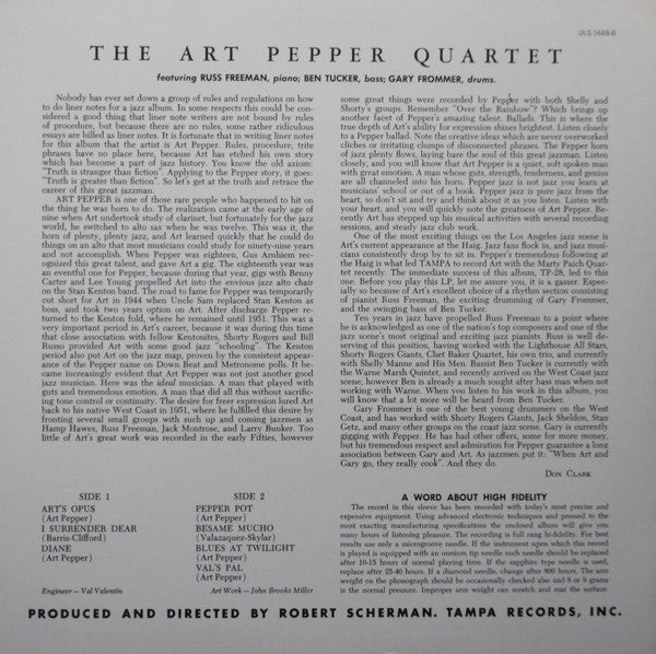 The Art Pepper Quartet