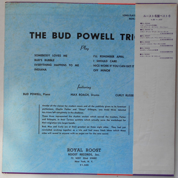 The Bud Powell Trio