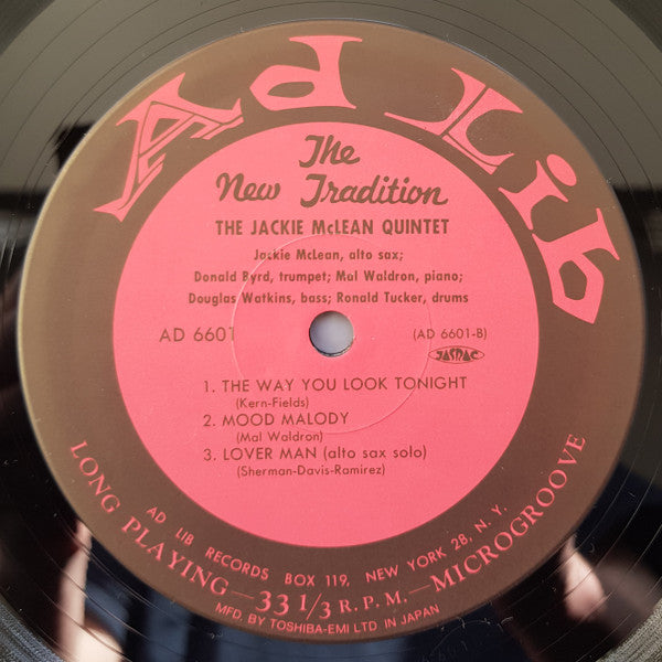 Presenting... Jackie McLean