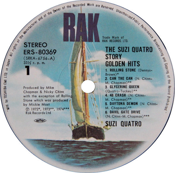 The Suzi Quatro Story - Golden Hits