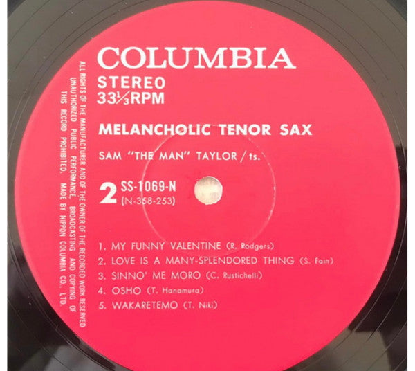Melancholic Tenor Sax