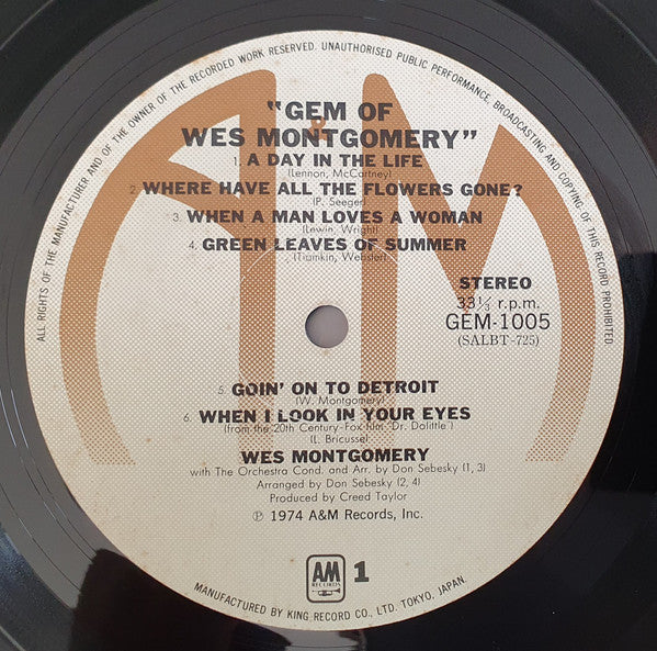 Gem Of Wes Montgomery