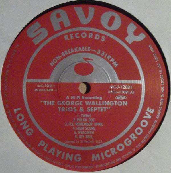 The George Wallington Trios & Septet