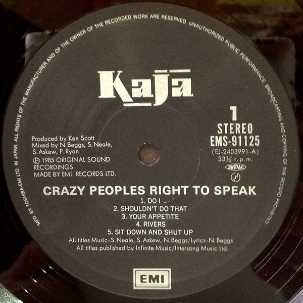 Crazy Peoples Right To Speak