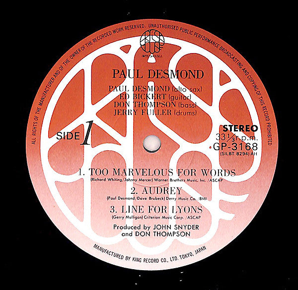 Paul Desmond