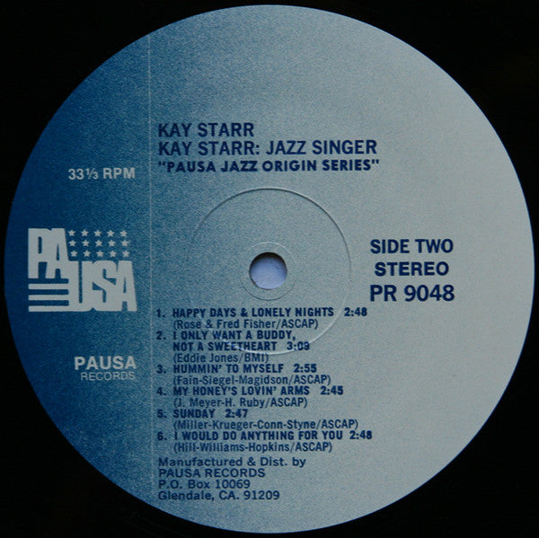 Kay Starr: Jazz Singer