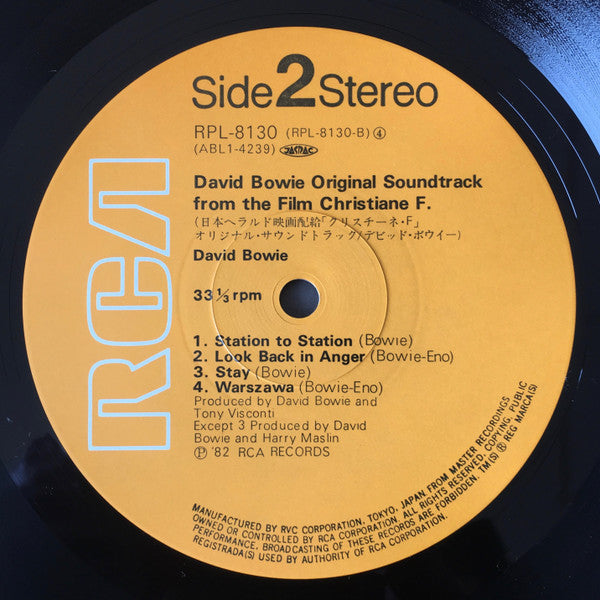 Original Soundtrack From The Film Christiane F.