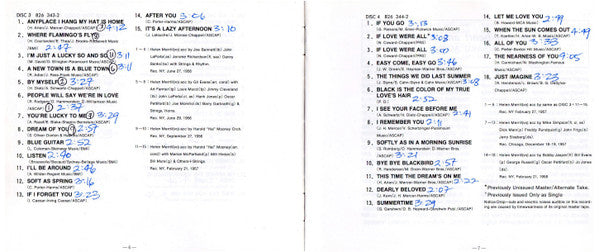 The Complete Helen Merrill On Mercury