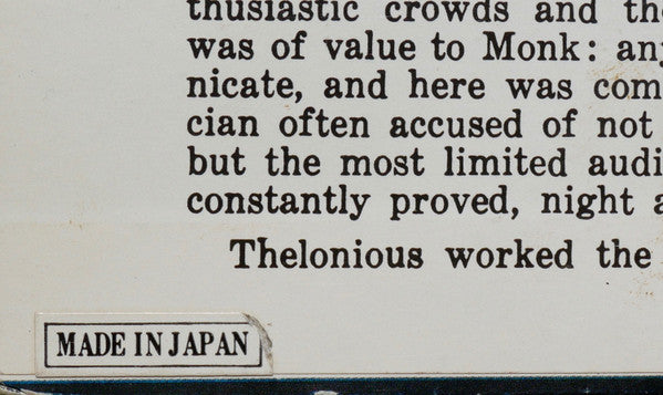 Thelonious In Action
