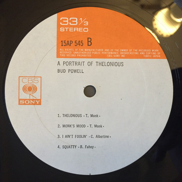 A Portrait Of Thelonious
