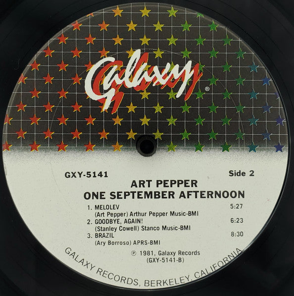 One September Afternoon