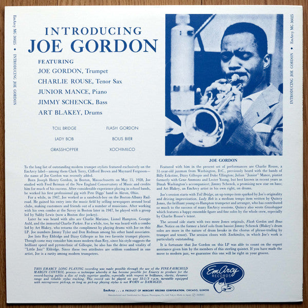 Introducing Joe Gordon