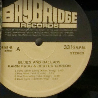 Some Other Spring, Blues And Ballads
