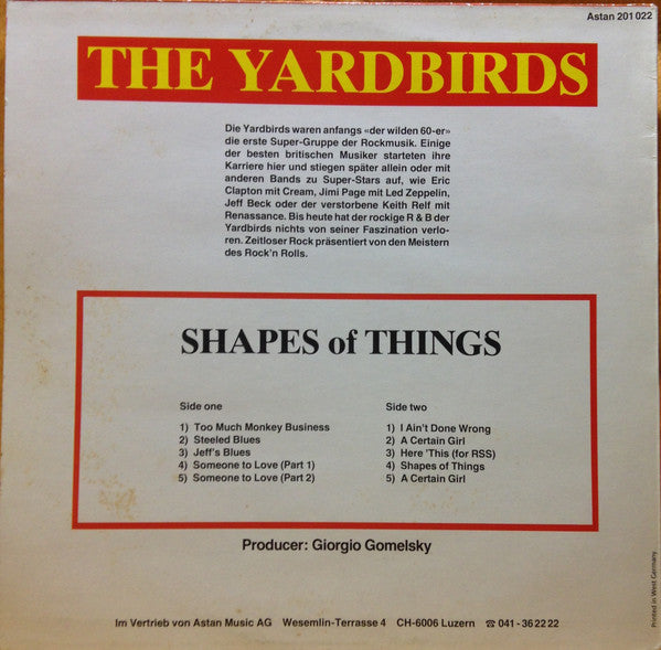 Shapes Of Things