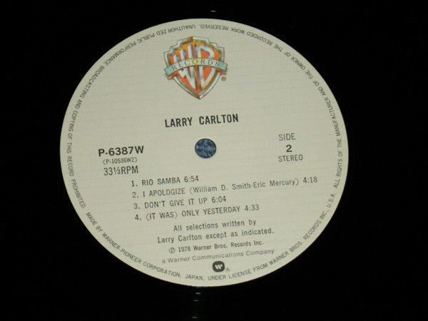 Larry Carlton = ラリー・カールトン