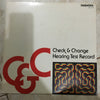 Various - Check & Change Hearing Test Record (Vinyl, 12