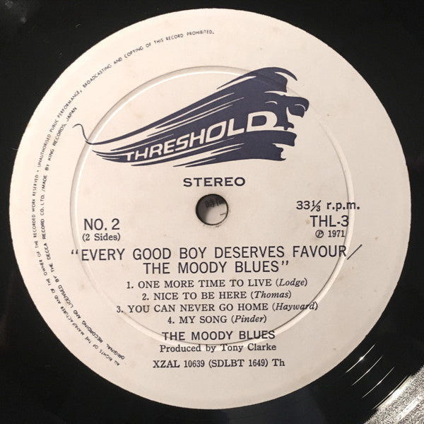Every Good Boy Deserves Favour