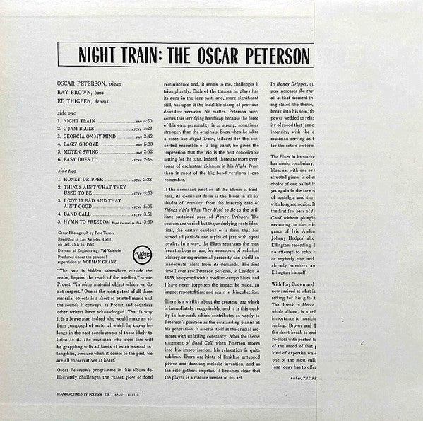 Night Train = ナイト・トレイン