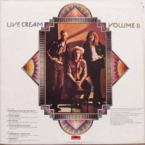 Live Cream Volume II