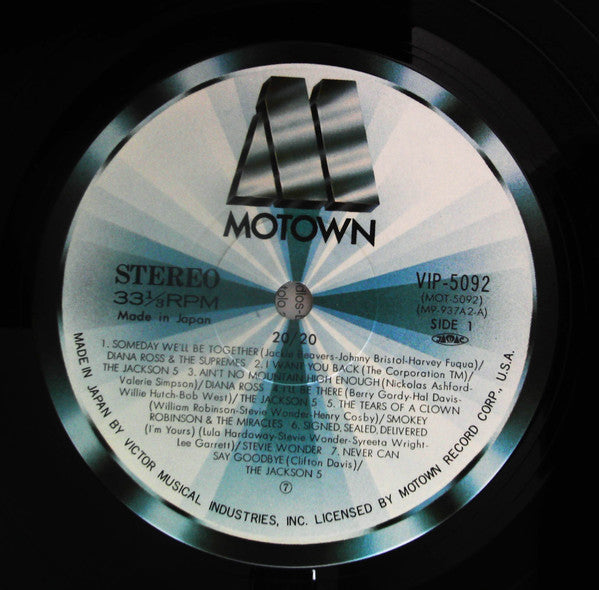 20/20 Twenty No.1 Hits From Twenty Years At Motown