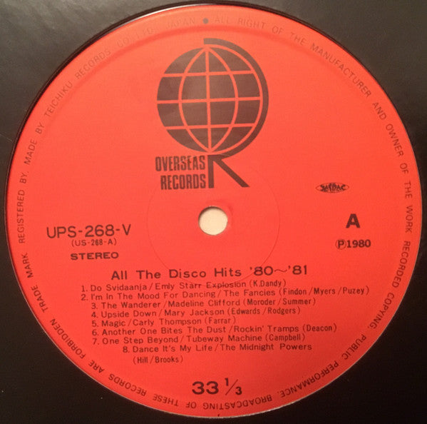 All The Disco Hits '80-'81