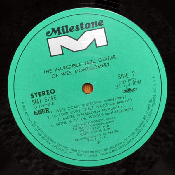 The Incredible Jazz Guitar Of Wes Montgomery