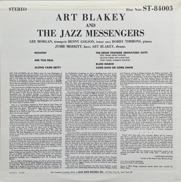 Art Blakey And The Jazz Messengers