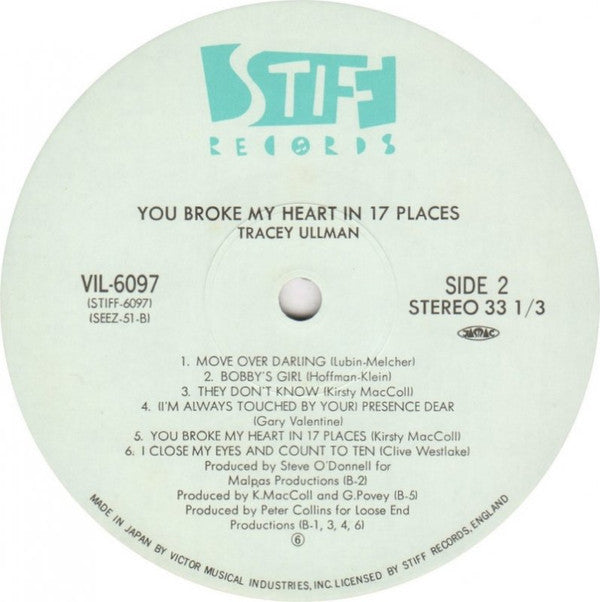 You Broke My Heart In 17 Places