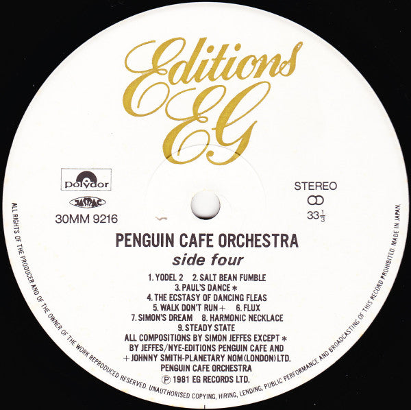 Music From The Penguin Cafe / Penguin Cafe Orchestra