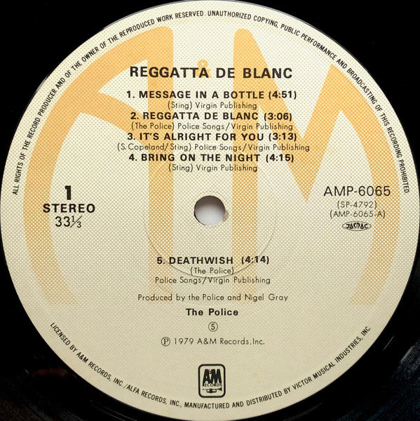 Reggatta De Blanc