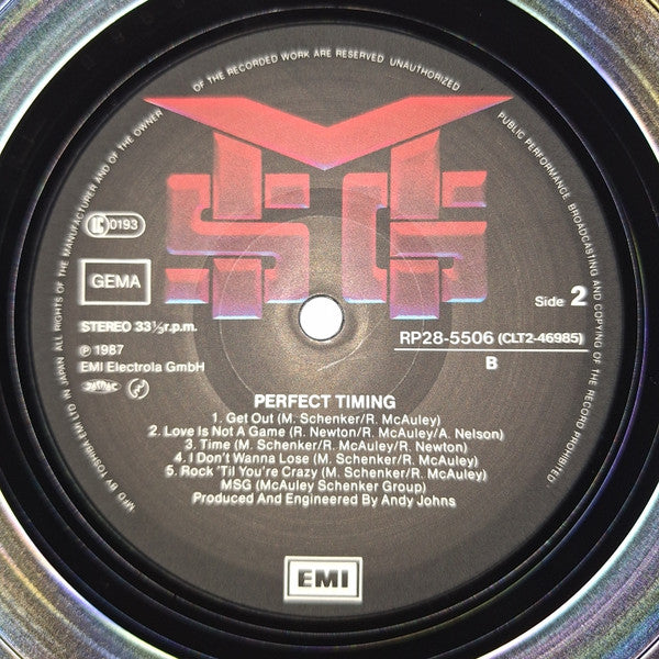 Perfect Timing = パーフェクト・タイミング