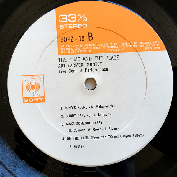 The Time And The Place
