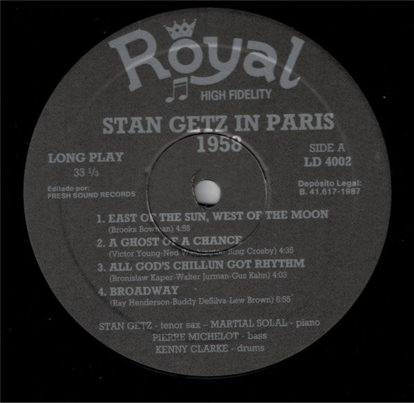 In Paris 1958-1959