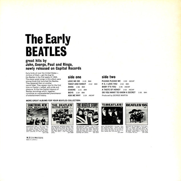 The Early Beatles