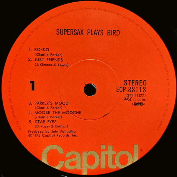 Supersax Plays Bird
