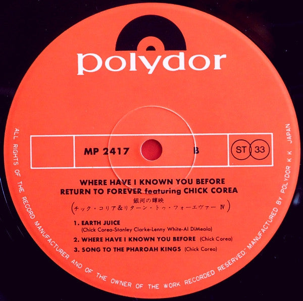 Where Have I Known You Before