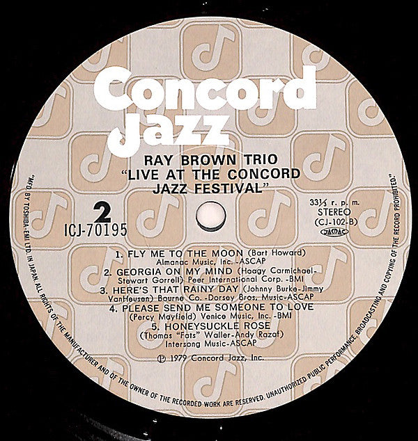 Live At The Concord Jazz Festival 1979