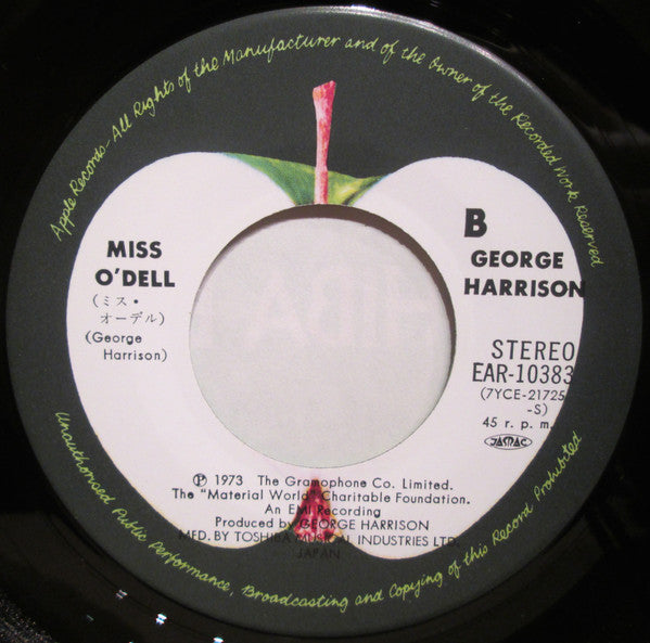 Give Me Love (Give Me Peace On Earth) / Miss O'Dell