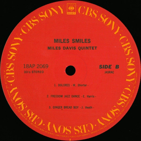 Miles Smiles = マイルス・スマイルズ
