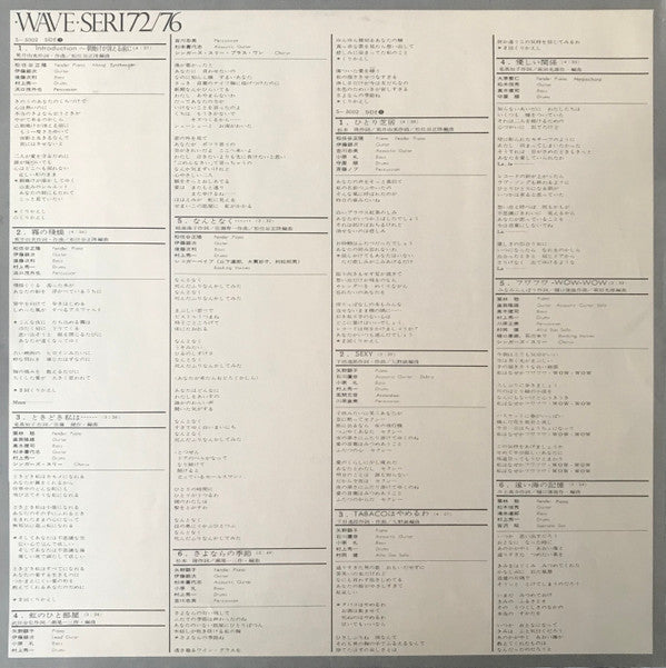 Wave・Seri 72/76