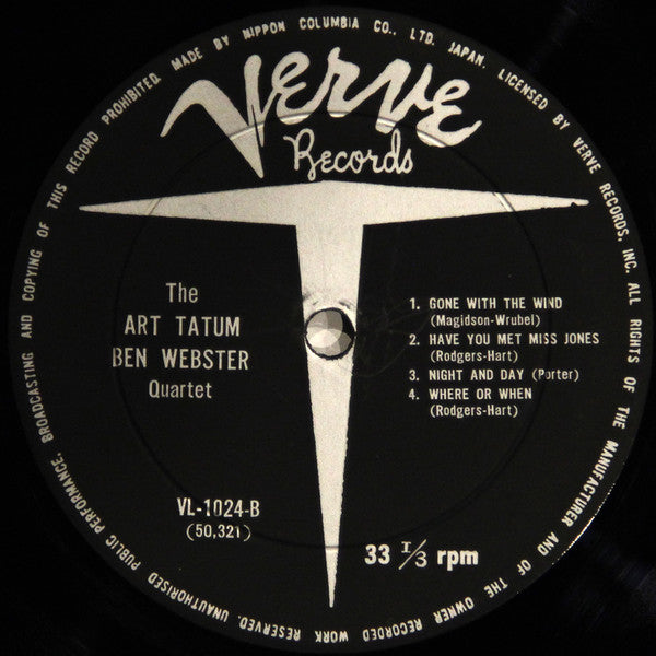 The Art Tatum - Ben Webster Quartet