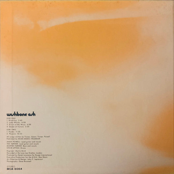 Wishbone Ash = 光なき世界