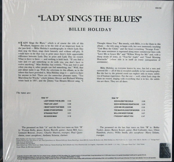Lady Sings The Blues