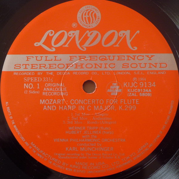Flute & Harp Concerto / Clarinet Concerto